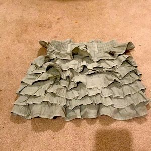 RARE!!! Naartjie green-gray skirt